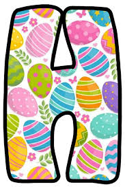 Free printable alphabet letters in circles. Buchstabe Letter H Easter Letters Printable Letters April Easter