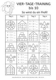 Vier Tage Mathe Training Zahlenraum Bis 10 Arbeitsblatt Mathe Bis 10 Dyskalkulie Dyskalkulietraining Afs Me Arbeitsblatter Mathe Mathe Unterrichten Schule