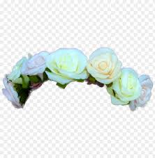 transparent green flower crown transparent tumblr flower crow png image with transparent background toppng toppng