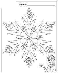 Frozen Snowflakes Coloring Sheet Snowflake Coloring Pages Frozen Snowflake Coloring Pages