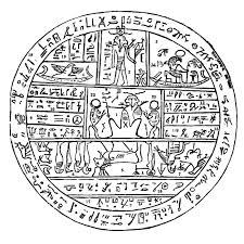It also portrays the patriarch as lecturing the pharaoh in facsimile 1 supposedly depicts the scene of abraham nearly being sacrificed by the egyptian priest elkenah. A Facsimile From The Book Of Abraham No 2