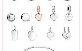 Mix and match between silver, gold, . Engraved Jewelry Charms In Store Engraving Pandora Us