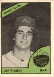 1978 Wausau Mets TCMA #9 Jeff Franklin