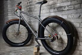 Snow Bike With Awesome Fenders