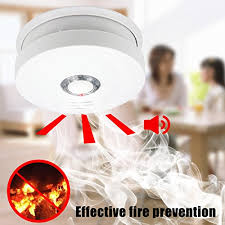 Combination smoke and carbon monoxide detector with display, battery operated smoke co alarm detector. Photoelectric Smoke Detector 5 Packs Portable Smoke And Fire Alarm Sensor With 9v Battery Operated Ul Listed Pricepulse