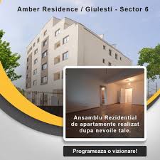 Zeci de apartamente, garsoniere si case de vanzare direct de la dezvoltatori. Amber Residence