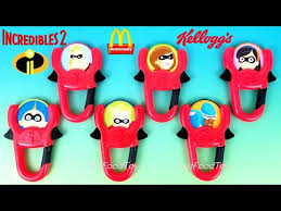 2018 Mcdonalds Incredibles 2 Happy Meal Toys Kellogg S Incredibles Cereal Super Disc Launchers 2004 Youtuberandom #incredibles2 is now incredibles 2 comes supercharged with timely, sophisticated themes around societal apathy and.