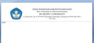 Kepala surat biasanya ditempatkan di. Cara Membuat Kop Surat Resmi Yang Baik Dan Benar Sinau Komputer