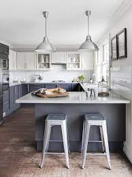 Simple kitchen design grey and white. Simple Blueprint Kitchen Trends Kitchen Design Home Kitchens