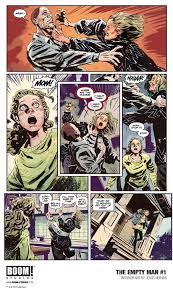 As cults rise nationwide, the fbi and cdc enter a joint investigation of the em. Comic Crypt First Look At Boom Studios And Cullen Bunn S The Empty Man 1