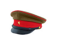 WWII Japanese IJA Army EM visor cap wool olive drab 第二次世界大戦 日本帝国陸軍兵用軍帽制帽  ウール 茶褐色
