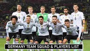 Germany Euro 2020 Squad Team Lineup Players List