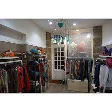 Set 1 Loop Stand Wardrobe 20 Black Wire Hangers Hay Loop Stand Wardrobe Color 20 Black Wire Hangers - White - 130 X 150 X 60 Cm Width X Height X Depth