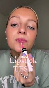 Replying to @Anniefeehley @COVERGIRL all-day lip color in shade ALWAYS  ROSY💓💞🌸🍒 #covergirl #lipstickweartest #weartest #lipstick #lipstick  #amazonfind #lipsticktest