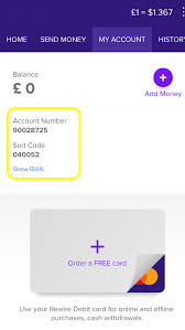 Any international/foreign bank reference codes (ie. How To Load Money To My Rewire Account In Uk Rewire Community For Internationals Rewire Community For Internationals