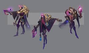 Artstation Dark Cosmic Jhin Concept Simon Dubuc League Of Legends Characters League Of Legends Game Lol League Of Legends
