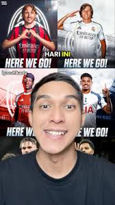 Alvaro Carrecas ke Real Madrid🤍, Luka Modric ke AC Milan❤️🖤, Noni Madueke  ke Arsenal❤️🤍, Morgan Gibbs-White dan Mohammed Kudus ke Tottenham🤍,  Aubameyang OTW Marseille🩵, Orkun Kokcu ke Besiktas🤍🖤, ...