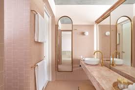 11 favorite pink hued bathrooms, modern