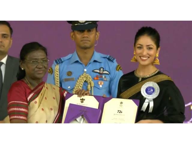 Yami Gautam wins National Film Award for Best Actress for Article 370