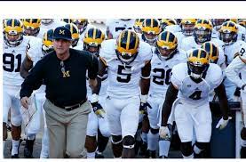 Hail To Michigan Champions Of The West Michigan Football Michigan Michigan Sports
