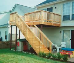 Stairs, staircases and steps can very in many different ways. 10 X 16 Attached Elevated Deck With 4 Landing And Stairs Material List At Menards