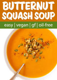 Roasted Butternut Squash Soup Whole Food Recipes Roasted Butternut Squash Soup Fall Vegan Recipes