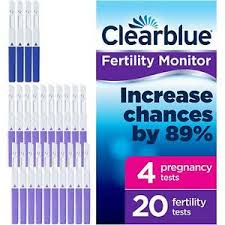 Pregnancy midstream & cassette tests. 20 X Palo De Prueba De Fertilidad Clearblue Advanced Monitor De Recarga Y 4x Pruebas De Embarazo Ebay