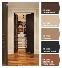 I Just Spotted The Perfect Colors Paint Colors For Home Brown Interior Doors Brown Front Doors