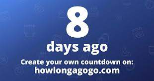 For best results, avoid entering years before 1753. How Long Ago Was July 7th 2021 Howlongagogo Com