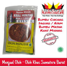 Gulai ikan manganduang menjadi makanan khas bukittinggi. Bumbu Cincang Daging Ayam Kambing Eti Str By Rumah Sanjai Shopee Indonesia