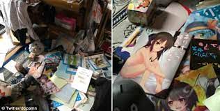 Japanese anime fan's porn is exposed to their mother by earthquake | Daily  Mail Online