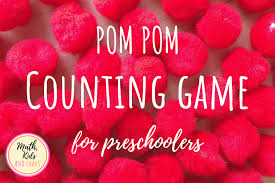 Kids can practice counting, recognizing numbers, sorting and matching with these fun diy projects. Pom Pom Counting Game For Preschoolers Math Kids And Chaos