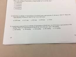R = 8.314 is a much more common and important value when pressure and volume are expressed in si units, whether pa and m^3 or kpa and l. Oneclass What Is The Enthalpy Of Variation Of Sulfur Dioxide R 8 314 J K Mol A 0 398 Kj Mol B