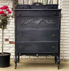 Pin it to save it for later! How To Paint Furniture With Black Chalk Paint Part 2 A Well Purposed Woman