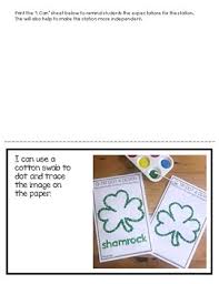 Good luck with your next exams, whenever. St Patrick S Day Q Tip Dot It Tracer Pages Differentiated Kindergarten
