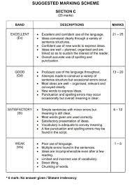 Skema section a 1 between among 2 which who 3 users user 4 hers her 5 is are 6 under on 7 an a 8 senses sense 9 allows 3. Suggested Marking Scheme For Upsr English Section C B Ii Marking Scheme English Lessons New Words