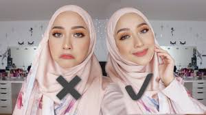 Today we will look at tutorial hijab pesta simple styles and show you cara memakai jilbab in this style. Face Slimming Shawl Tutorial Tips Tricks Youtube