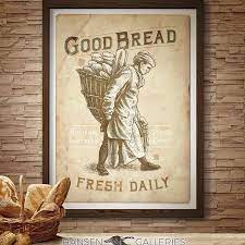 Freshen Up Your Kitchen With Some Good Bread Aroma Not Included Hansengalleries Kitchendecor Bakery Artisa Artwork Fine Art Original Art Fine Art Prints