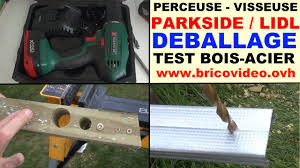 Parkside Perceuse Pabs 14 4 A1 Lidl Cordless Drill Akku Bohrschrauder Youtube