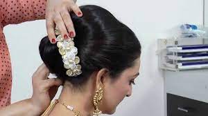 Indian Asian Bridal Hairstyle Tutorial Brautfrisur Hochzeit Frisuren Kurz Indische Hochzeitsfrisuren