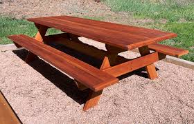 Redwood Classic Picnic Table Picnic Table Table Picnic