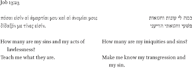 By means of the concept of doing lawlessness ( matt 7:23 ; Studying Style In The Old Greek Book Of Job In Style And Context Of Old Greek Job