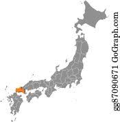 Yamaguchi from mapcarta, the open map. Yamaguchi Clip Art Royalty Free Gograph