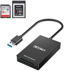 Types of memory card readers. Amazon Com Xqd Card Reader Rocketek Usb3 0 Xqd Sd Card Reader Dual Slot Memory Card Reader 5gpbs Super Speed Compatible With Sony G M Series Lexar 2933x 1400x Usb Mark Xqd Card Sd Sdhc Card For Windows Mac