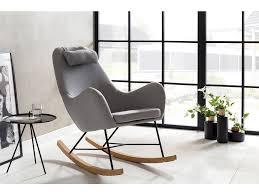 Danke für eure hilfe :) Schaukelstuhl Grau Schaukelsessel Mit Armlehnen Kopfkissen Rocha