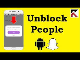 This will unblock the user, allowing you to contact them again and vice versa. How To Unblock People On Snapchat Android Youtube