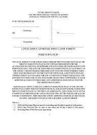 Co Parenting Plan Template Luxury 49 Free Parenting Plan Custody Agreement Templates Parenting Plan Parenting Plan Custody How To Plan