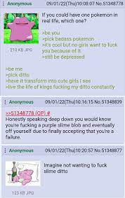 Anon chooses ditto : r/greentext