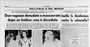 Presentato presso lo spazio rossellini di roma il premio donatella colasanti e rosaria lopez vittime del massacro del circeo. Il Massacro Del Circeo La Provincia