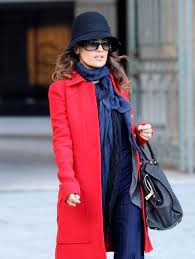 Salma Hayek Cloche Outfits With Hats Fashion Cloche Hat Outfit